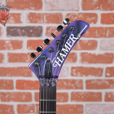 Hamer Scepter Lightning Bolt Day Glo Graphic 1987 w/OHSC image 9