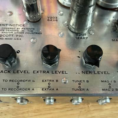 HH Scott 122 Early 60s Pre Amplifier Rare image 3