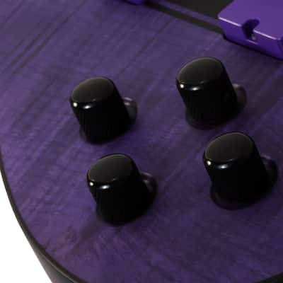 Schecter C-5 GT Bass LH Satin Trans Purple image 11