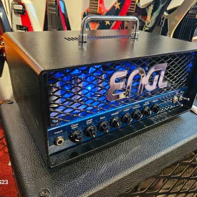 Engl E658 Steve Morse Signature 20 2-Channel 20-Watt Guitar Amp Head 2024 - Present - Blue / Black image 3