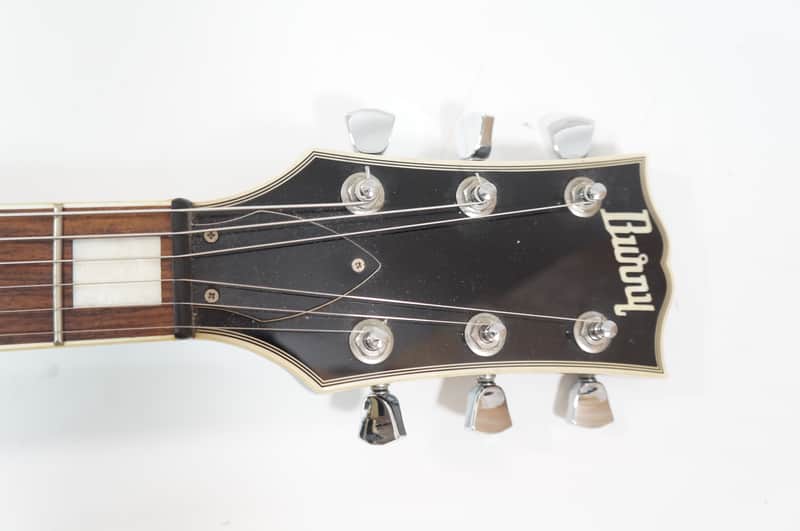 希少品 Burny BLC-85  PP Burny BLC-85 Bigsby Tremolo Semi Hollow Les Paul Custom Type | Reverb