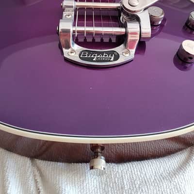 Gretsch G5210T-P90 Electromatic Jet Two 90 (DylanTalksTone) with Laurel FB in Amethyst image 8