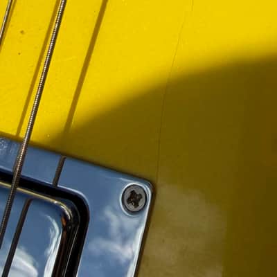2003 Gibson Limited Edition X-Plorer Yellow Sparkle W/OHSC Explorer Mini Humbuckers image 13