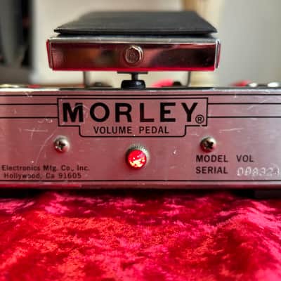 Morley VOL Volume pedal Mid-1970s - Chrome image 7