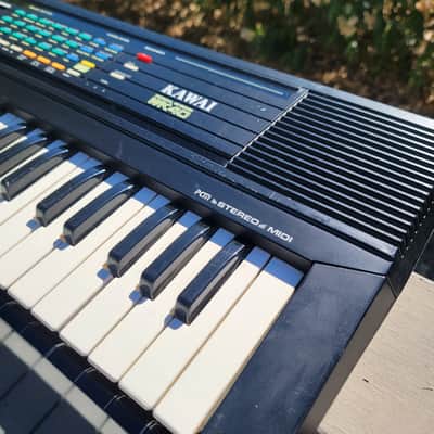 Kawai WK40 Synthesizer and MIDI Controller 1980s image 2