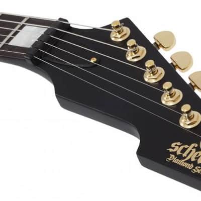 Schecter 502 6-String Left-Handed Cesar Soto Signature E-1 Series Electric Guitar - Satin Black image 4