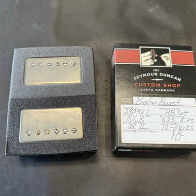 Seymour Duncan Joe Bonamassa Signature "Bolin Burst" Humbucker Pickup Set - Aged Nickel - New! image 1