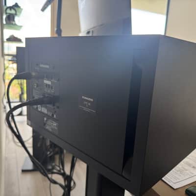 Dynaudio LYD 48 3-Way Active Studio Monitor (Left) 2017 - 2019 - White image 2