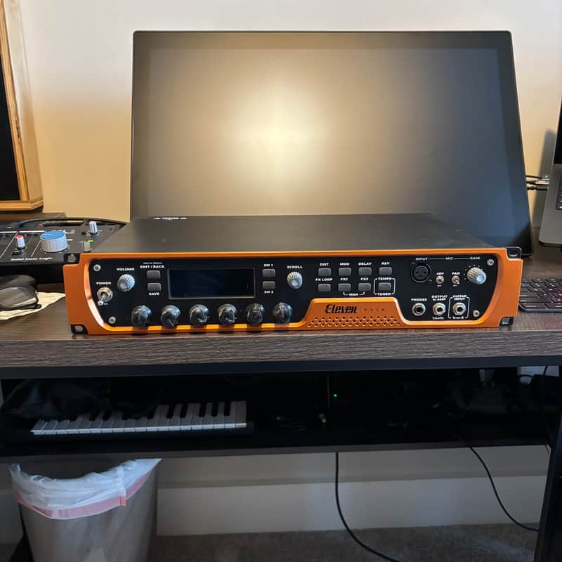 Avid Eleven Rack Guitar Multi-Effects Processor and Pro Tools Interface 2010 - 2017 - Orange image 1