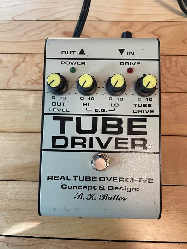 BK Butler 911 Tube Driver Reissue with Bias Knob 2008 - Present - Cream image 1