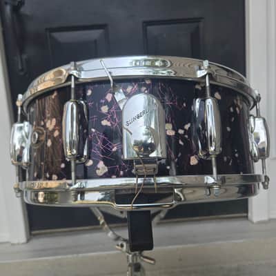 Slingerland Artist Model Snare Drum 1960s - Capri Pearl image 2