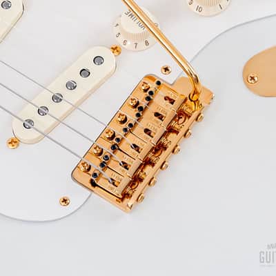 2007 Fender American Vintage 1957 Commemorative Mary Kaye Stratocaster Blonde w/ Case, Hangtags image 8