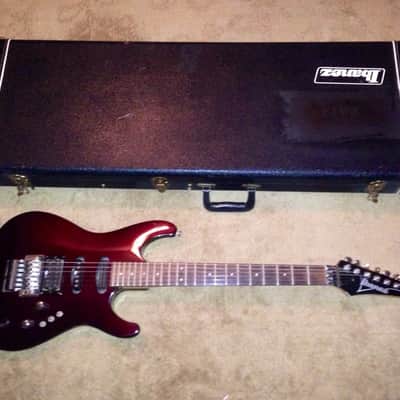 Vintage 1987 Ibanez  S540 sabre saber electric guitar made in japan,ohsc,edge tremelo image 1