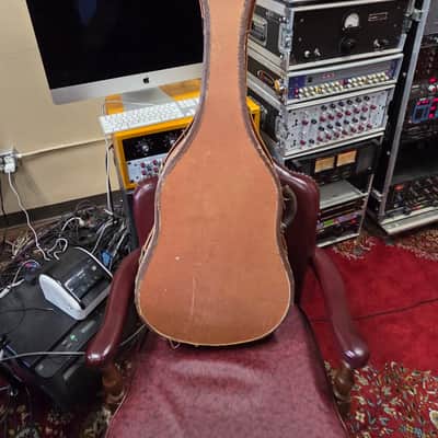 Geib Economo Acoustic Guitar Case 1940s 1950s 1960s image 1