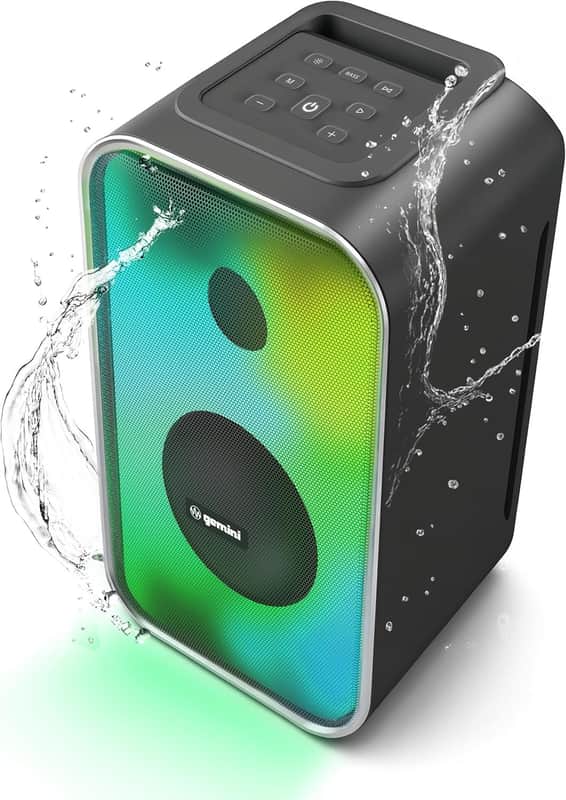 Gemini GNV-60 Portable Party Speaker 60W Bluetooth 5.3 IPX5 image 1