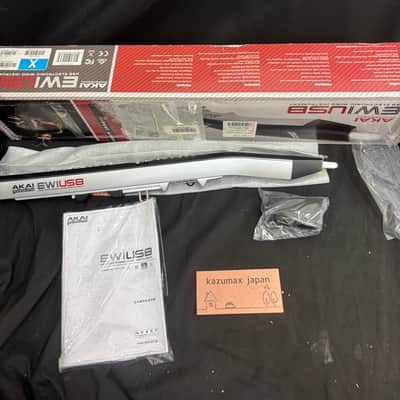 AKAI EWI USB Electronic Wind Instrument MIDI Controller With Case Tested