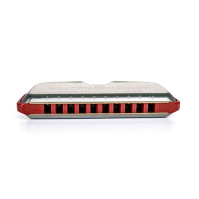 Hohner Golden Melody Harmonica - Key of F image 3