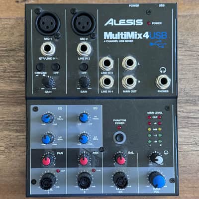Alesis MultiMix4 USB 4-Channel Mixer image 1
