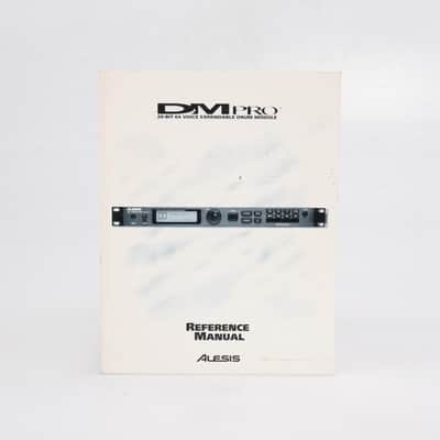 Alesis DM Pro Expandable Electronic Drum Module Reference Manual #53732