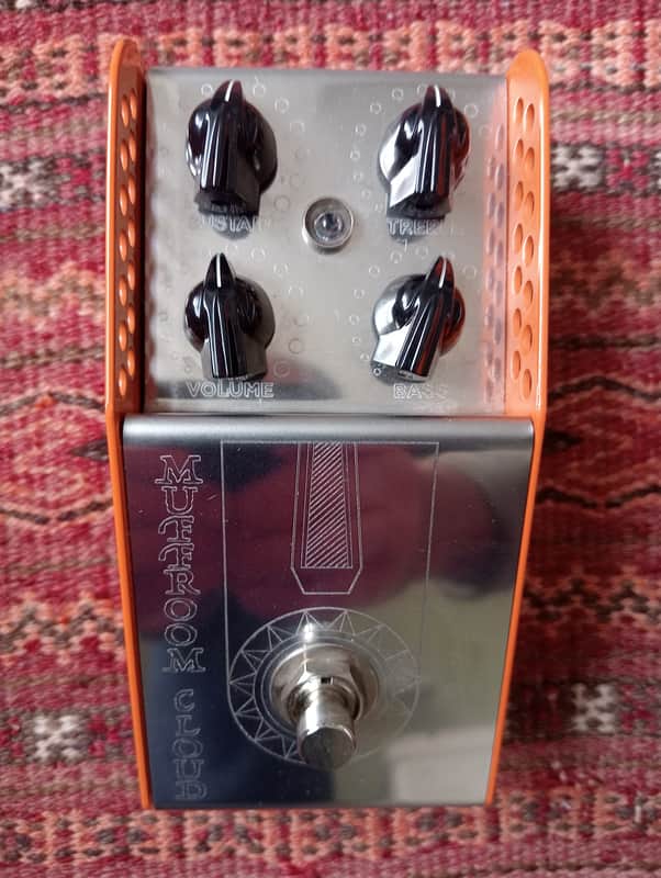 ThorpyFX Muffroom Cloud Fuzz 2010s - Silver/Orange/Black image 1