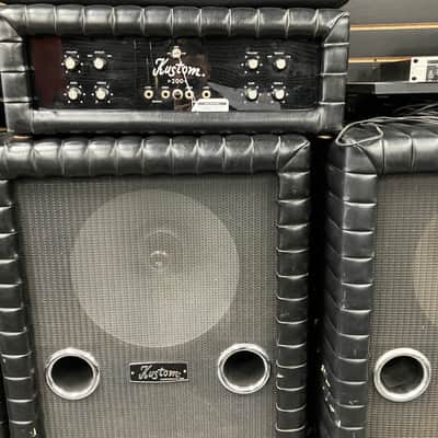 Kustom K200B1 Head with 2x D130F Cabinets image 2