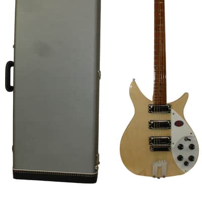 2025 Rickenbacker 350V63 "Liverpool" Vintage Reissue Semi-Hollow Electric Guitar, MapleGlo w/ Case image 1