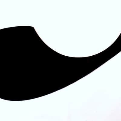 Self-Stick Thin Pickguard for Yamaha Style Acoustic Guitar ,Black