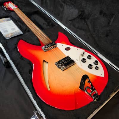Rickenbacker 330 Fireglo, RW FB, 21 Fret, Gotoh Tuners, w/HSC image 1