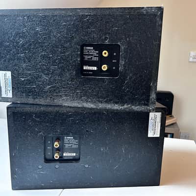 Yamaha NS10M Studio Monitor Speakers Matched Pair Damaged Woofers For Parts image 4