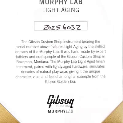 Gibson Custom Shop 1955 J-45 Murphy Lab Light Aged - Vintage Sunburst #56032 image 12