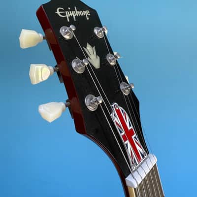 Epiphone ES-335 2022 - Figured Raspberry Tea Burst image 10