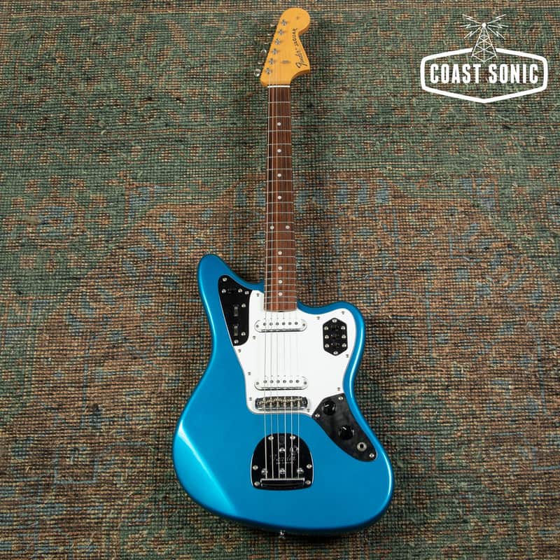 2003 Fender '62 Reissue Jaguar JG66 Candy Blue Crafted in Japan