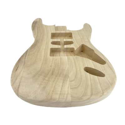Electric Guitar Body Paulownia HSH Pickup Routing Lightweight Bolt-On Body for Guitar Projects Replacement DIY image 3