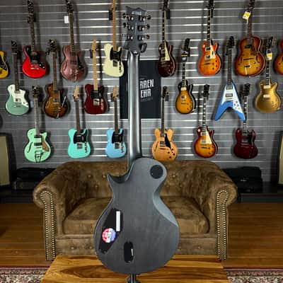 ESP LTD EC-401 QM See Thru Black Satin - 3,462 kg - SN# W22121411 - NEW image 8
