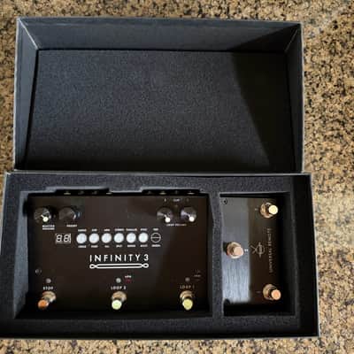 Pigtronix Infinity 3 Looper 2021 - Black (comes with Universal Remote) image 1