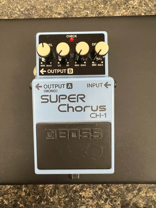 Boss CH-1 Super Chorus Blue 1989 - 2001 - Blue image 1