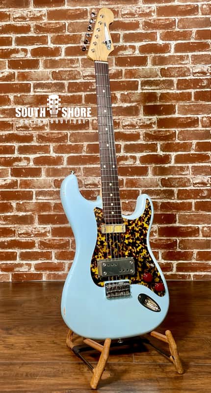 Waterslide S-Style W/ Mojo Lap-steal pickup and DeArmond Spec Gold-Foil NEW/2022 (Authorized Dealer) image 1