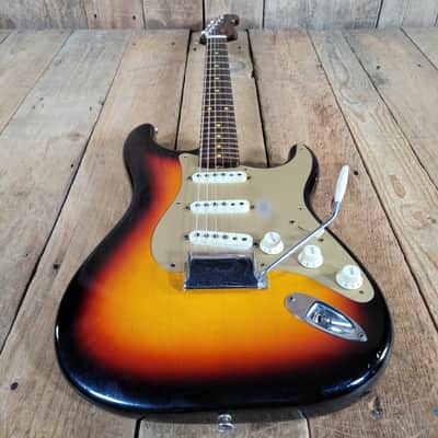 Fender Stratocaster 50's Limited Edition Journeyman Relic Closet Classic 2016 RW Neck - Sunburst image 8