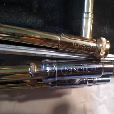 Olds Ambassador Trombone, USA, Lacquered Brass with case and mouthpiece image 3