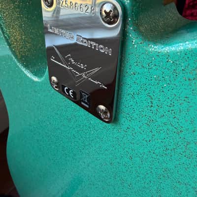 2025 Fender Custom Shop Telecaster W25 Custom Deluxe Limited Edition NOS - Seafoam Green Sparkle image 14
