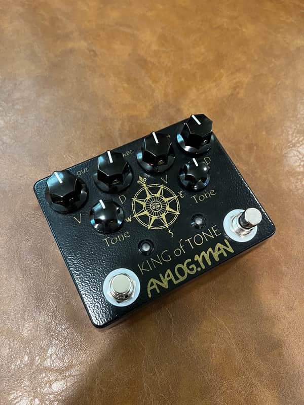Analogman King of Tone V4 with Red Side High Gain Option | Reverb