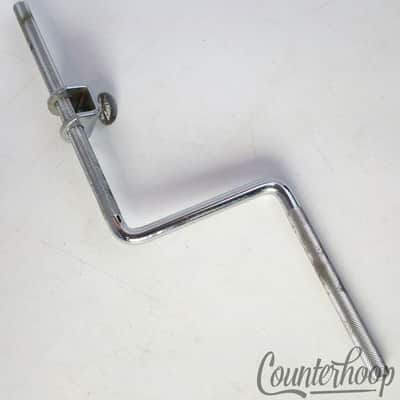 LP Accessory S-Rod Knurled Arm for Cowbell/Block Latin Percussion+Mount Bracket image 2