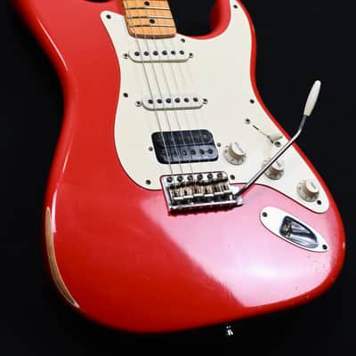 Fender Custom Shop Stratocaster HSS from 2004 in Fiesta Red image 3