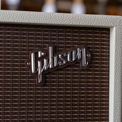 Gibson Falcon 20 1x12" Guitar Combo Amplifier - Cream w/ Oxblood Grille image 3