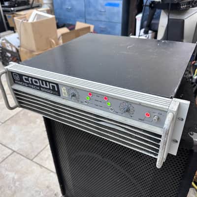 Crown Macro-Tech 5000VZ 2 Channel Power Amplifier - PARTS ONLY (#6644) image 1