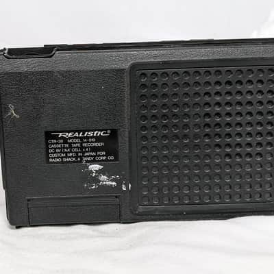 Vintage Realistic CTR-39 Model 14-819 Portable Cassette Tape Player/ Recorder image 14