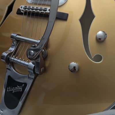 Eastman T58-GD Archtop Electric, w/padded bag, setup, & shipping image 2