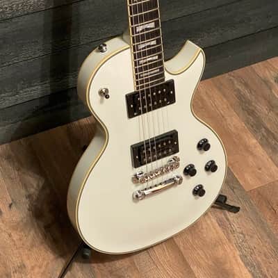 Zemaitis Z Series Z22 VWH/V White Electric Guitar w/ Gibson Gig Bag image 2