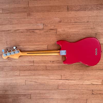 Fender American Professional Classic Mustang Bass, Faded Dakota Red image 10