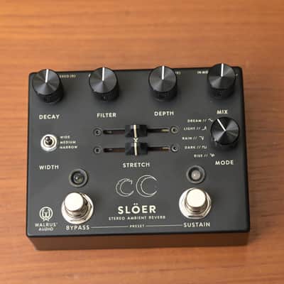 Walrus Audio Slöer Stereo Multi-Texture Reverb/Free Shipping image 1